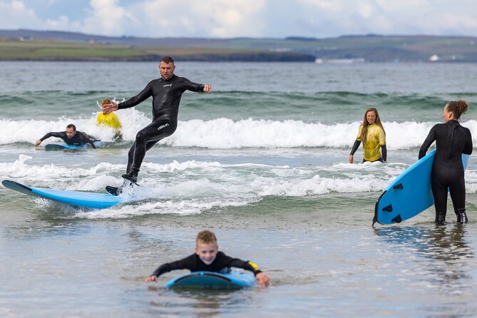 2 hour group lesson (3-16 people) - Why Dunnet Beach makes a strong first surf lesson