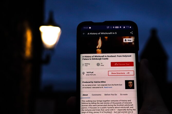 A History of Witchcraft in Edinburgh: A Self-Guided Audio Tour - Key points at a glance