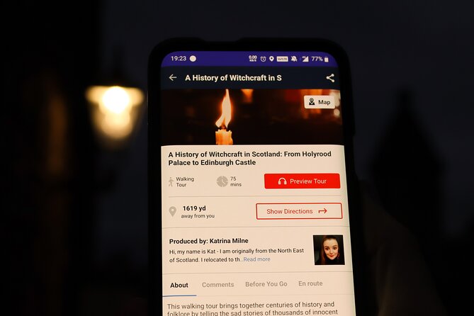 A History of Witchcraft in Edinburgh: A Self-Guided Audio Tour - High Street and the wider Scottish story