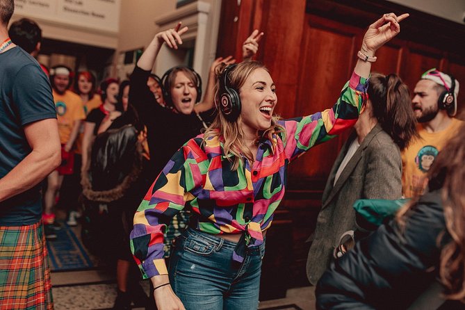 A Silent Disco Adventure in Glasgow - George Square adds a second public stage