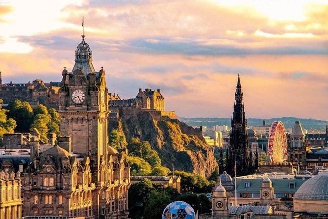 Arrival Transfer: Airport EDI to Edinburgh by Luxury Van - The driver is part of the welcome
