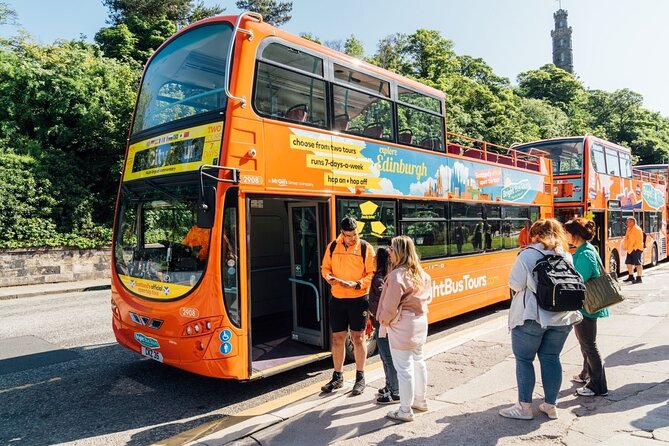 Big Bus Edinburgh Hop-On Hop-Off City and Britannia Bus Tour - Audio commentary, views, and the ride itself
