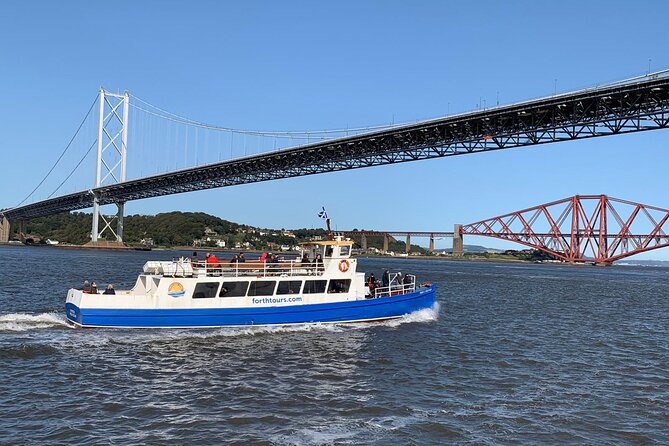 Blackness Castle Cruise - Sailing beneath the Three Bridges