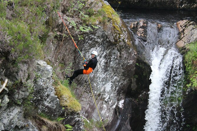 CANYONING in Laggan Canyon | Roybridge, Scotland - The equipment package is better than a basic activity outing