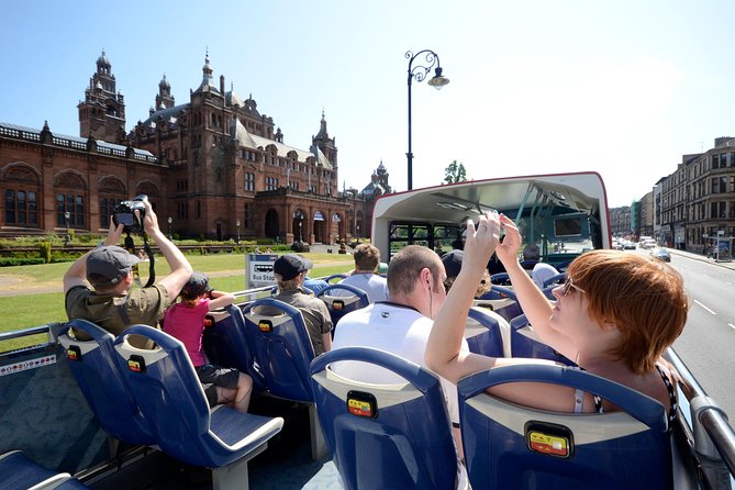 City Sightseeing Glasgow Hop-On Hop-Off Bus Tour - Recorded commentary or a live guide