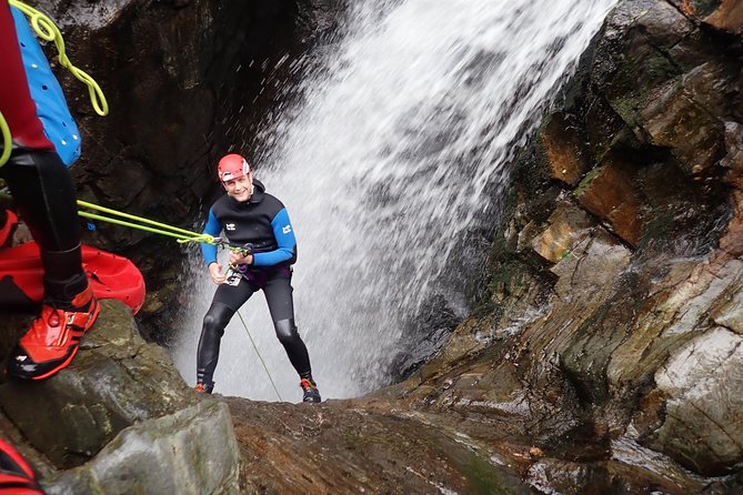 Discover Canyoning at Bruar Falls - Bruar Canyon, where Scotland gets properly wet