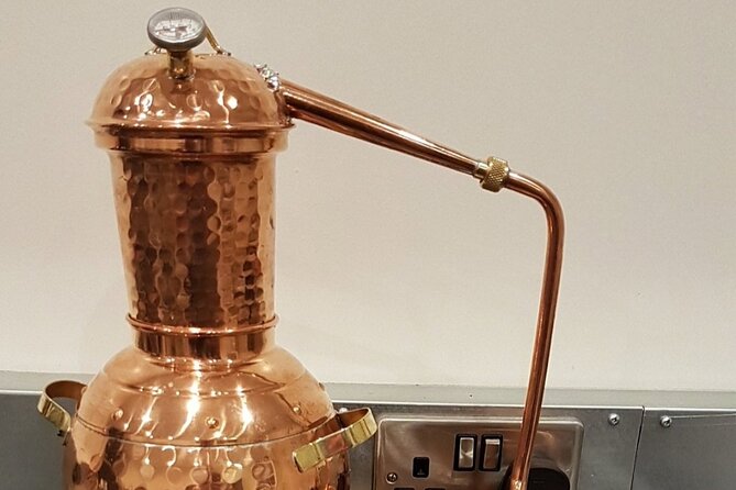 Distill a bottle of Gin on mini copper stills - Is $125.01 good value?