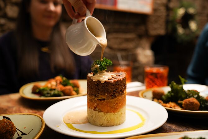 Eating Edinburgh: Old Town Food & Drinks Tour - Haggis bon bons at Arcade Bar Haggis and Whisky House