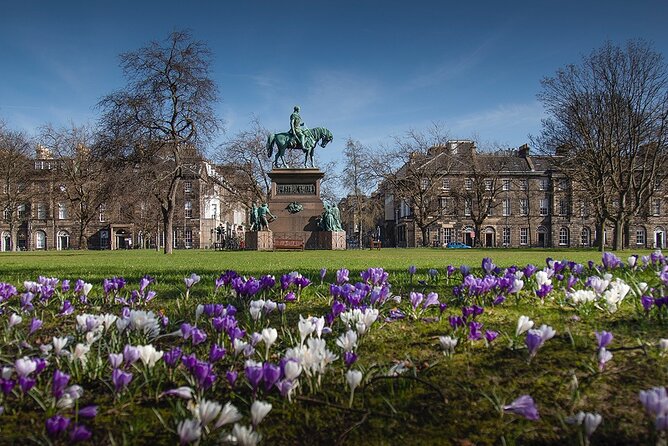 Edinburgh: Dean Village & New Town Walking Tour - Castle Street and Princes Street Gardens views