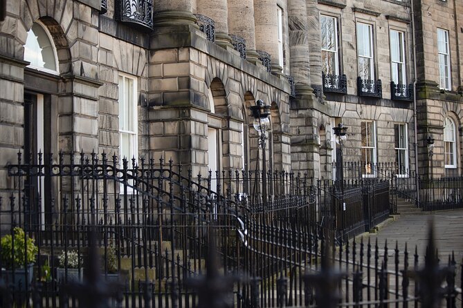 Edinburgh: Dean Village & New Town Walking Tour - George Street, statues, and the Dome