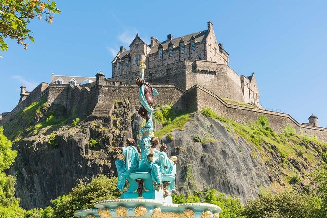 Edinburgh Half Day Tour (Private Chauffeur) - Edinburgh Castle from Castle Terrace