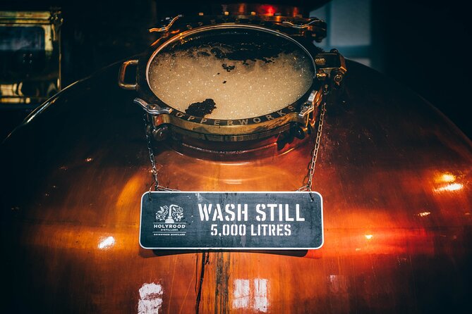 Edinburgh: Holyrood Distillery 'Journey to Whisky' Tour & Tasting - Four samples, but not four standard whisky pours