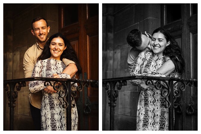 Edinburgh Photoshoot for Couples, Families & Solo Travellers - What you receive after the session