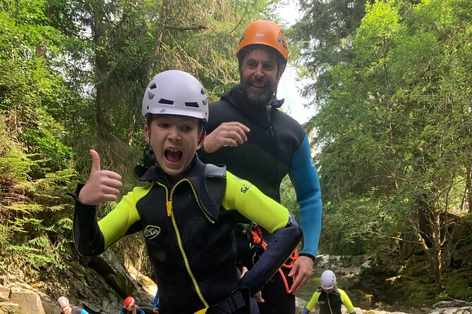 Family Gorge Walking - A family activity with room for different confidence levels
