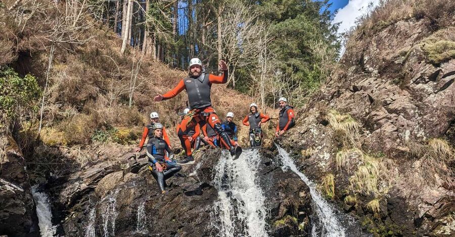 Galloway: Canyoning Adventure Experience - Grey Mare’s Tail and the second guided section