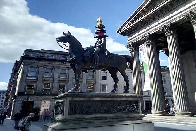 Gander Walking Tours in Glasgow - The Duke of Wellington and Glasgow’s best-known joke