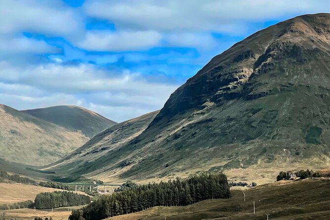 Glenfinnan Viaduct Glencoe and Fort William Tour from Edinburgh - Perthshire snacks and Highland cows