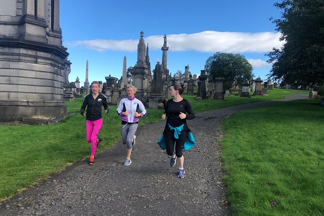 Guided Running Tour of Glasgow - Glasgow Cathedral and the oldest building in the city
