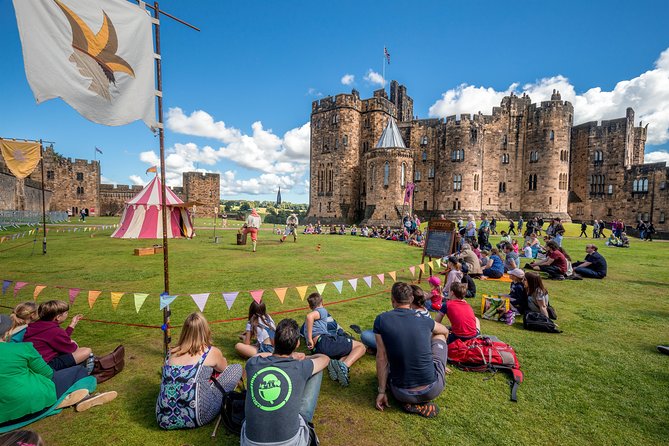 Harry Potter's Alnwick Castle and Scottish Borders Day Trip - Bamburgh Castle and the Northumberland coast