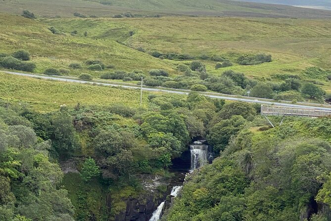 Isle oF SkyeTour.PORTREE,OLD MAN STORR,KILT ROCK.FROM INVERNESS - Lealt Falls offers a quick cliffside pause