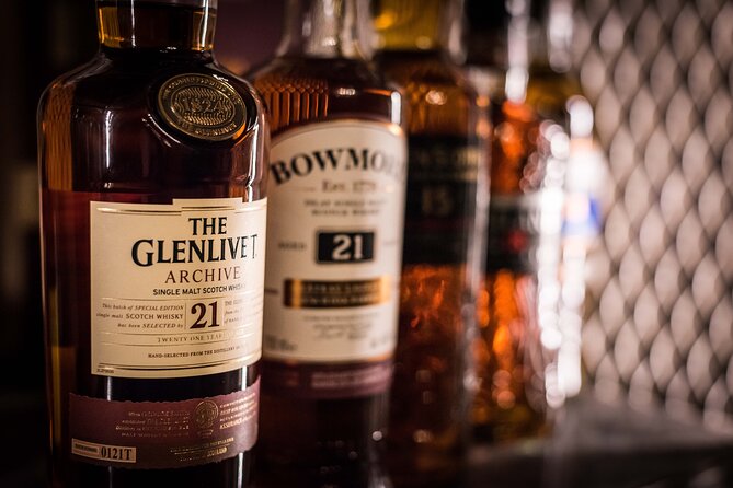 Luxury Whisky Tasting in Edinburgh's Underground Vaults | 90min - Meeting at Parliament Square and heading underground