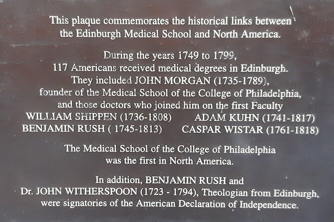 Medical and Surgical History of Edinburgh - Private Walking Tour - Robertson’s Close and the first teaching hospital