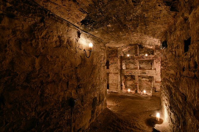 Multi-Sensory Night Walking Tour with Haunted Vaults in Edinburgh - Mercat Cross begins the dark side of Edinburgh