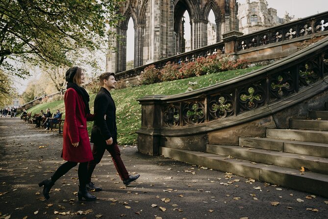 Private Photoshoot in Edinburgh with a Professional Photographer - Dugald Stewart Monument on Calton Hill