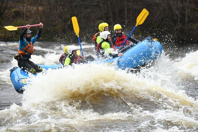 River Tay White Water Rafting - Getting kitted up for cold Scottish water