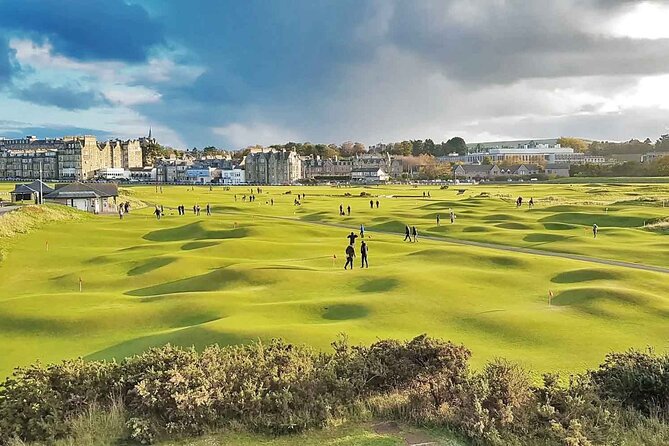 St. Andrews & The Old Course Private Day Tour from Edinburgh - The Himalayas putting course for a hands-on golf stop