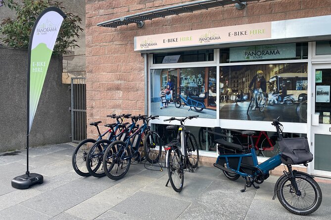 Stunning Edinburgh E-bike Tour max 10 people small group - Why an e-bike works so well in Edinburgh