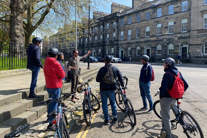 Stunning Edinburgh E-bike Tour max 10 people small group - The Water of Leith route to Leith