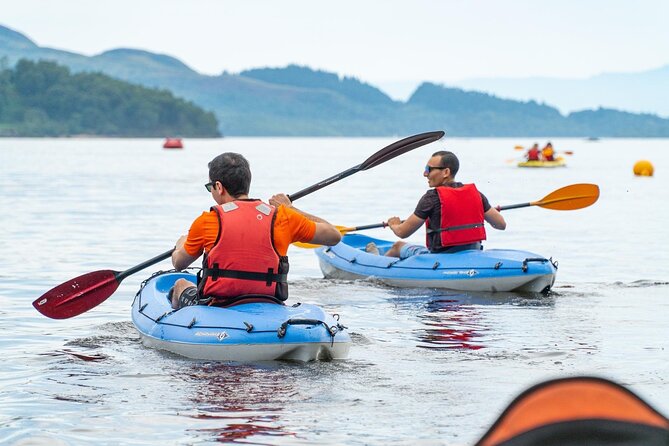 Twin Kayak Hire - What a Twin Kayak Gives You on Loch Lomond