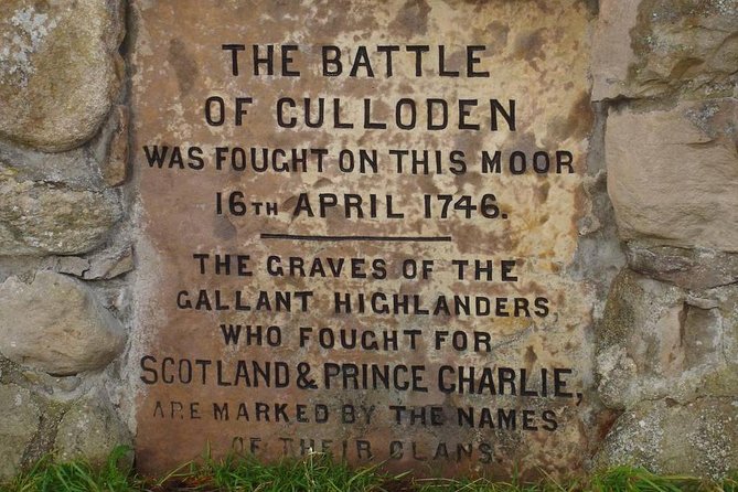 Urquhart Castle, Culloden, Clava Cairns, Loch Ness - Culloden Battlefield brings the past close
