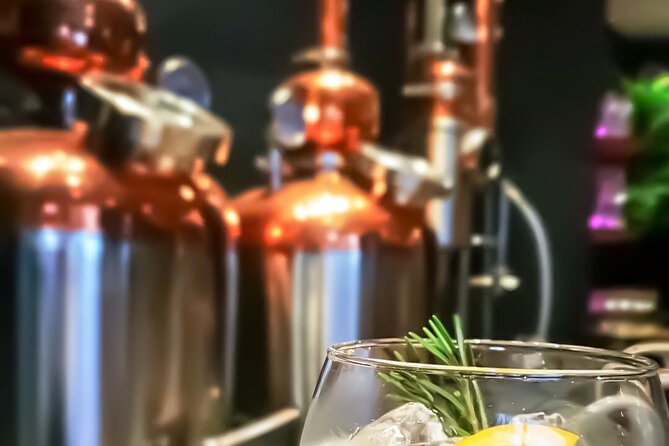 Visit a Working South Loch Gin Distillery - Three South Loch gins with premium mixers