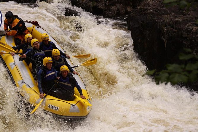 White Water Rafting and River Bugs on the River Tummel - Meeting the river at Clunie Power Station
